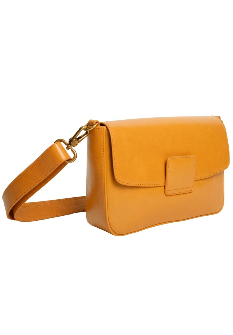 Damen Handtaschen | nat & nin FREJA Umhängetasche mustard/senf - QD74731 Damen Handtaschen | nat & nin FREJA Umhängetasche mustard/senf - QD74731
