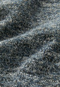 Next MARL ZIP NECK JUMPER - Pulóver - navy blue