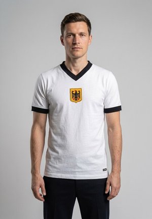 COPA, DEUTSCHLAND HOME 1970S RETRO - Camiseta estampada - white
