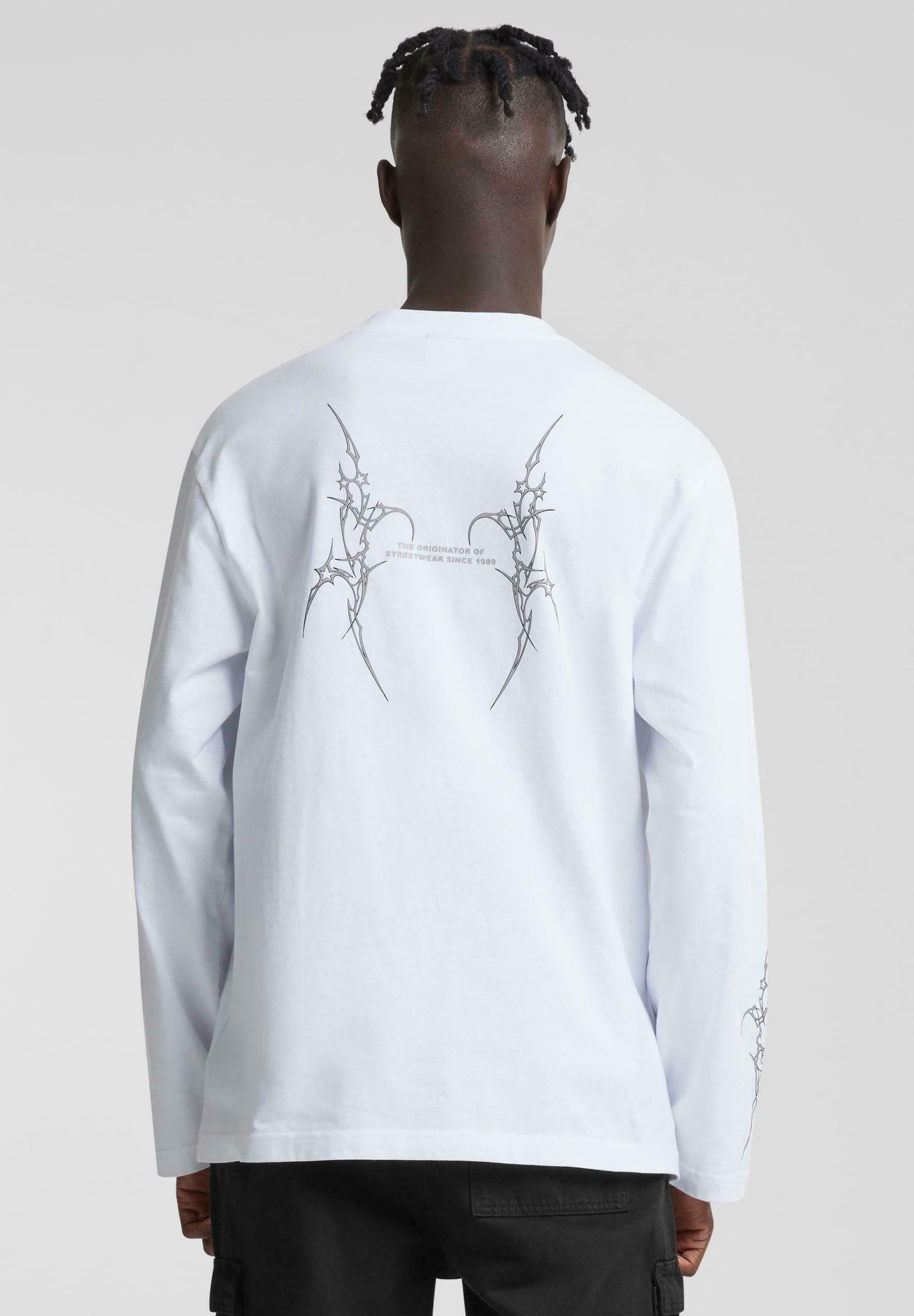 KARL KANI◆カールカナイ ロンT Small Signature Tribal [white] Karl Kani SMALL SIGNATURE TRIBAL - Langarmshirt - white/weiß