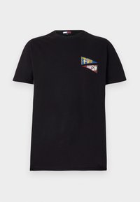 FLAG TIGER TEE - Trükipildiga T-särk - black