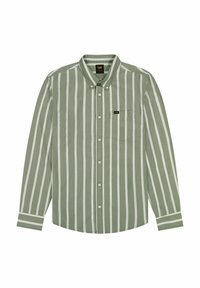 Skjorter - olive stone stripe
