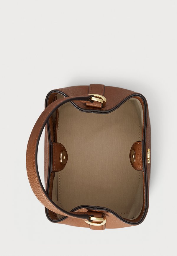 CROSSHATCH SMALL REESE BUCKET BAG - Handbag - tan3