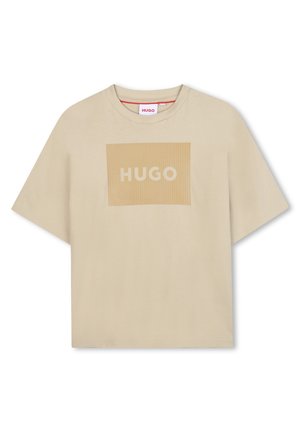 MANCHES COURTES - T-shirt imprimé - sand
