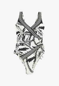 Unselected, black cream palm