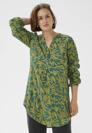 FANNY  - Tunika - green leaf print