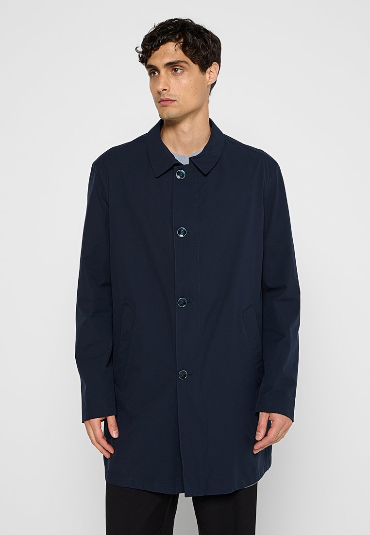 Bugatti Halflange jas donkerblauw Bugatti Halflange jas donkerblauw