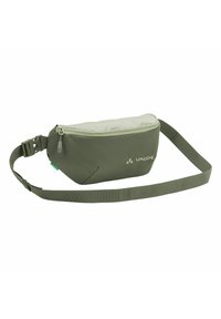 Sacoche verte avec un dessus en tissu lisse et un corps inférieur robuste. Équipée d'une fermeture éclair et d'une sangle réglable pour un confort optimal et un ajustement sécurisé.