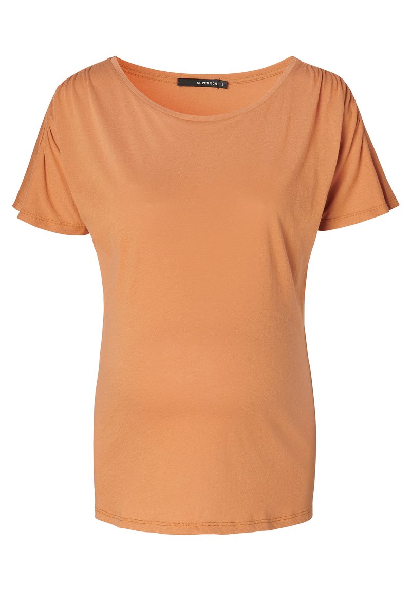 Supermom T-shirt basic oranje