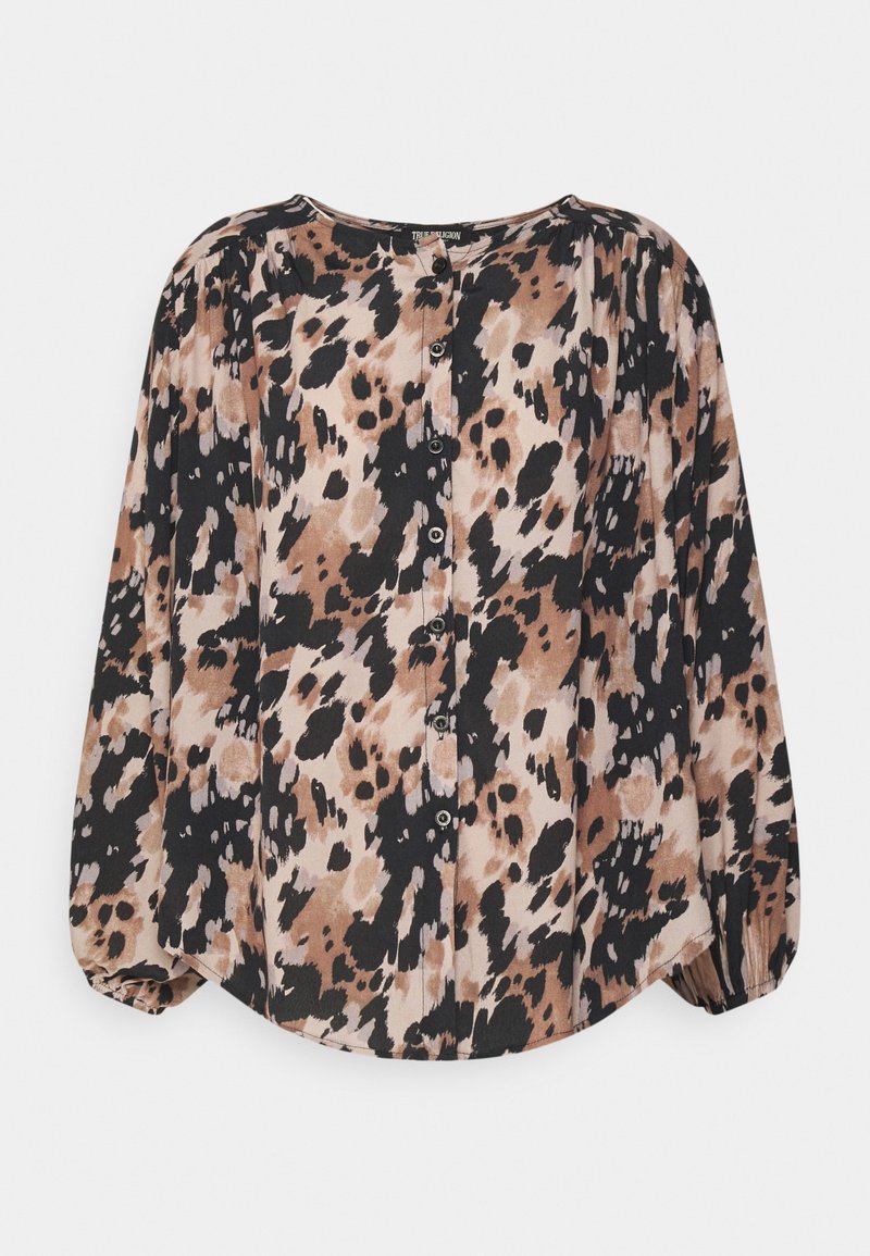 True Religion Blouse gemêleerd bruin