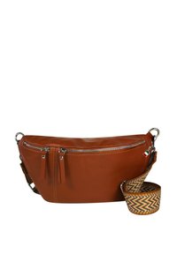 DrachenLeder Gürteltasche - hellbraun