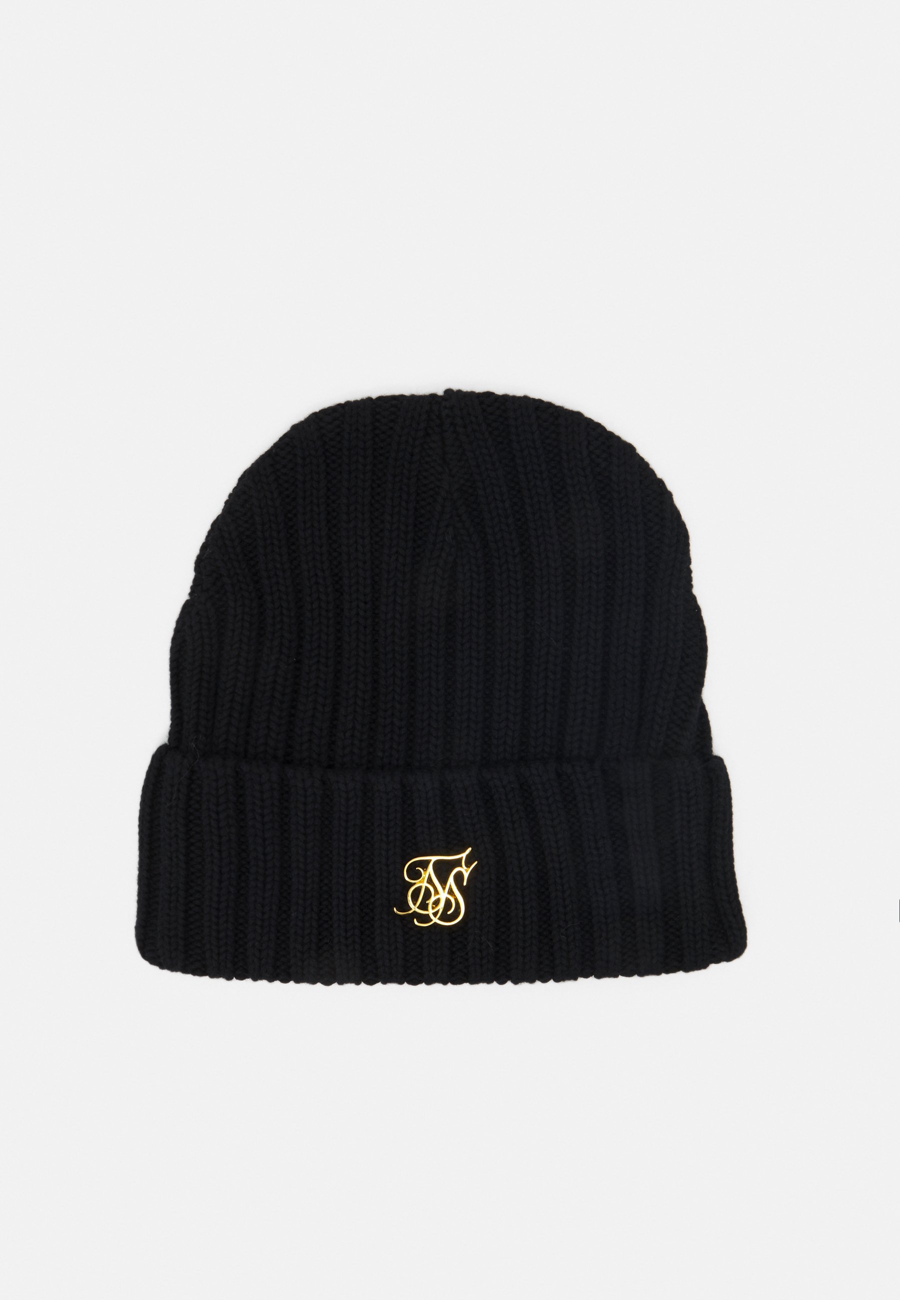 SIKSILK CUFF BEANIE - Beanie - black 