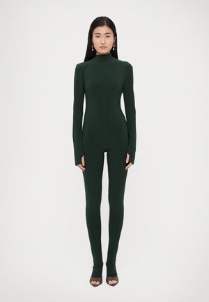 LONG SLEEVE TURTLE CATSUIT FOOTIE - Overal - dark emerald