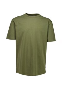 O NECK TEE OVERSIZE - T-shirt basique - air force green