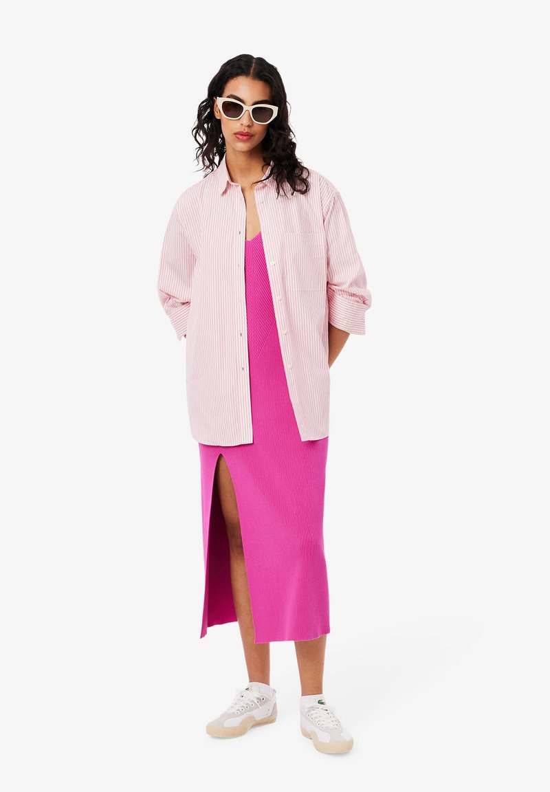 Lacoste Overhemd roze