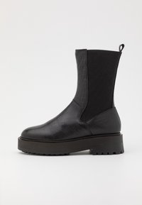 Zign Botas con plataforma - black
