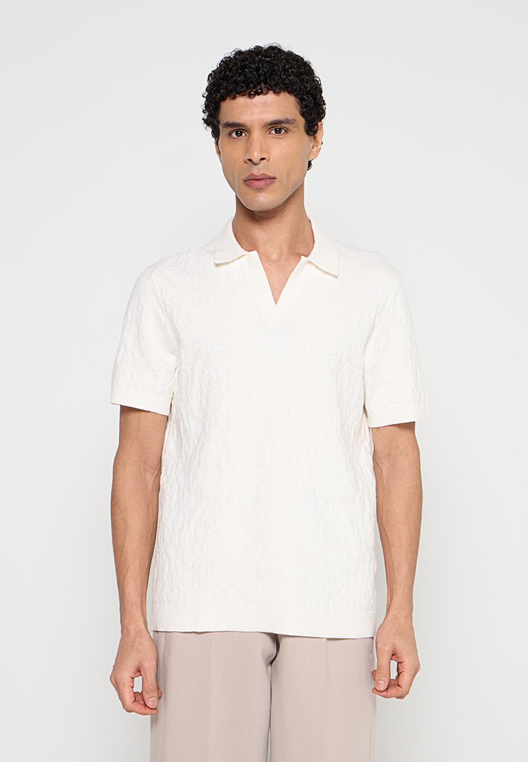 Abercrombie & Fitch Poloshirt crème
