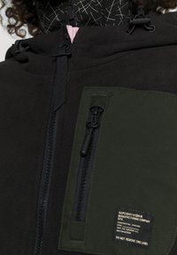 Superdry & Co Fleecejacka - black