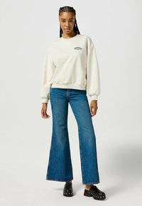 Wrangler OVERSIZED SWEAT - Sweatshirt - vintage white
