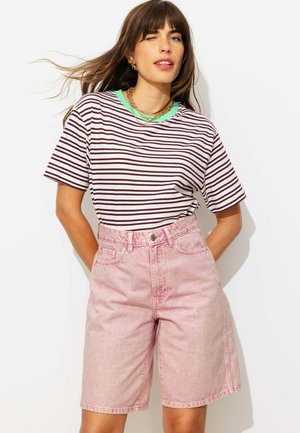 Promod, Short en jean - lilas
