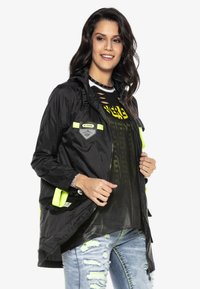 Cipo & Baxx Regenjacke / wasserabweisende Jacke - black