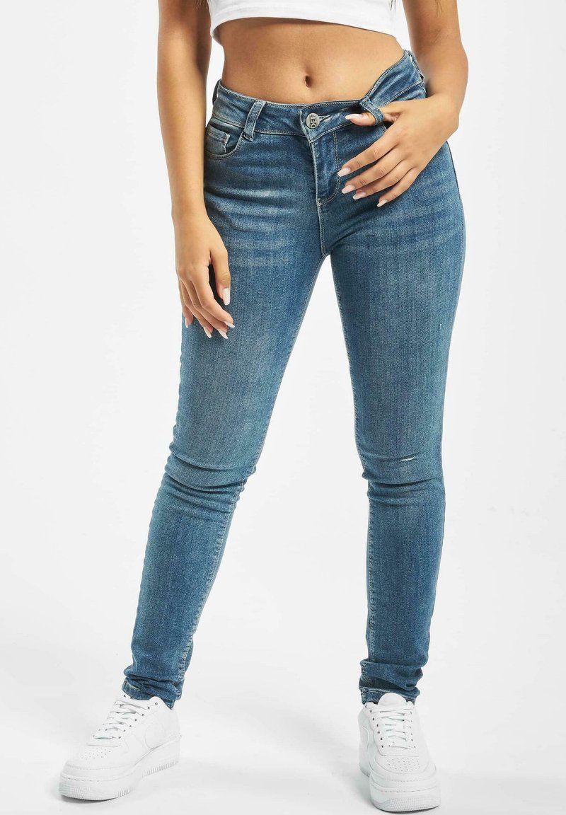 DEF LINDO - Ļoti pieguloši džinsi - blue