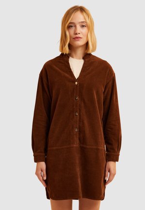 Blousejurk - caramel brown