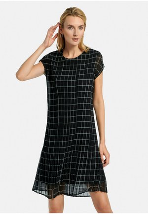 Jurk - schwarz/offwhite