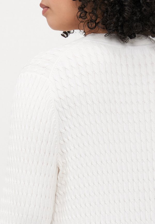 CABLE FINE - Jumper - ivory4