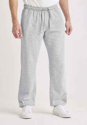 COMFORTABLE - Träningsbyxor - light grey melange