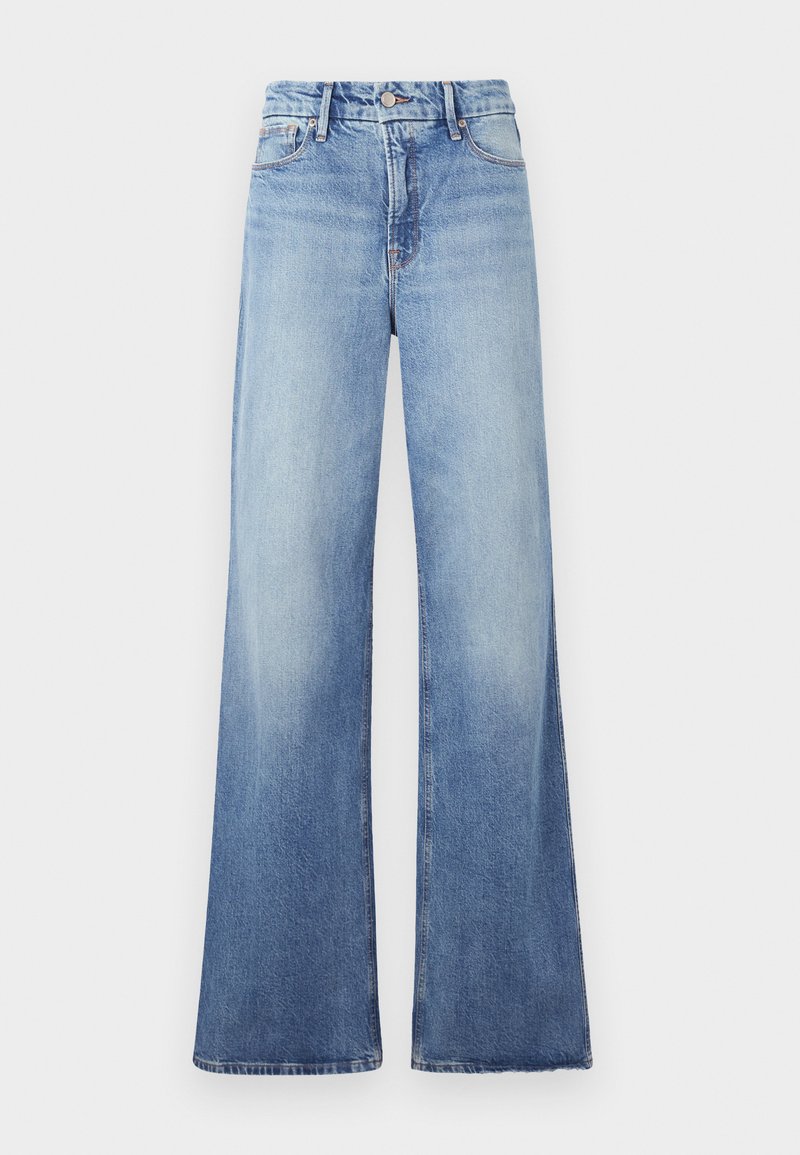 Good American Relaxed fit jeans donkerblauw denim