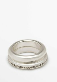 Massimo Dutti 2 PACK - Prsten - silver coloured