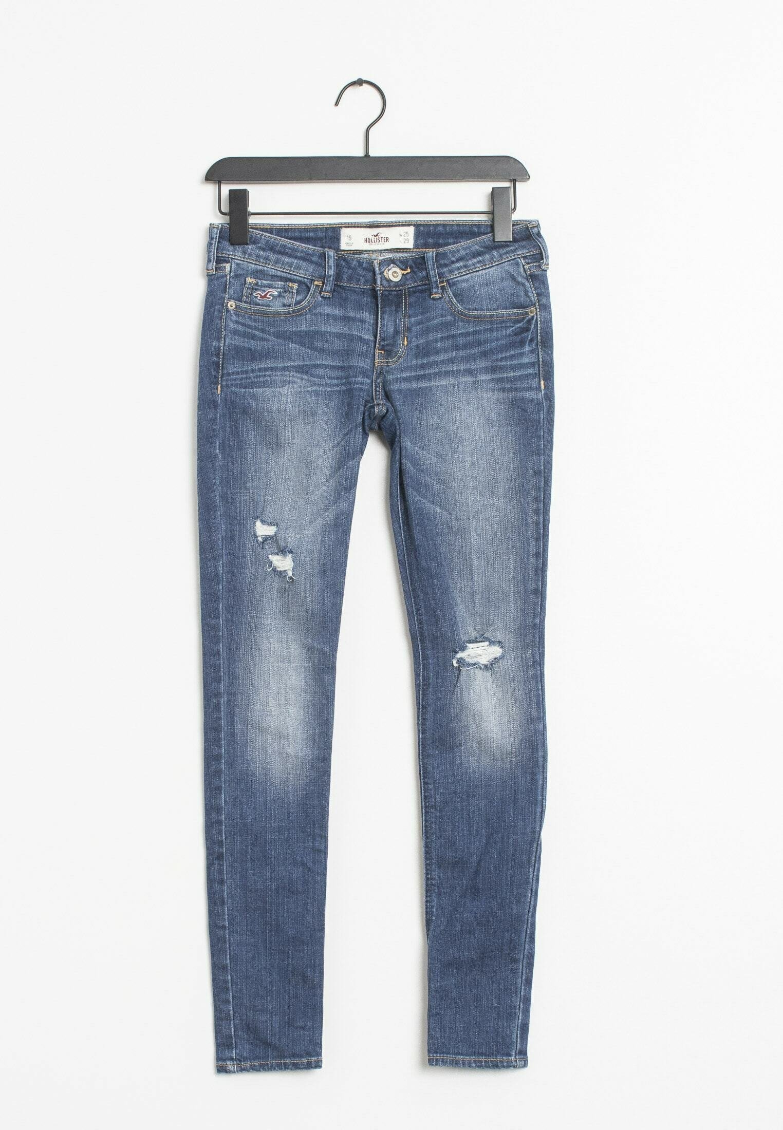Hollister Co. Slim fit jeans - blue/Blauw - Zalando.nl