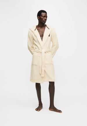 Tommy Hilfiger, HOODED HERITAGE SLEEP UNISEX - Peignoir - ivory petal