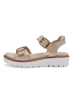 ara, BILBAO - Sandali con plateau - beige