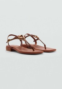 Mango Tåsandaler - brown