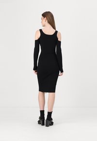 Elisabetta Franchi DRESS - Abito in maglia - nero