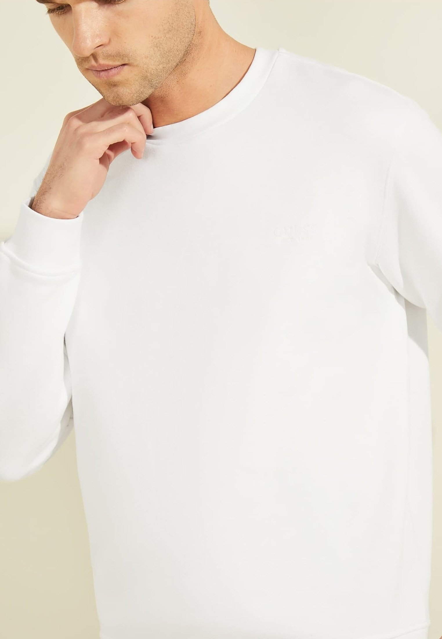 Guess Sudadera - weiß/blanco - Zalando.es