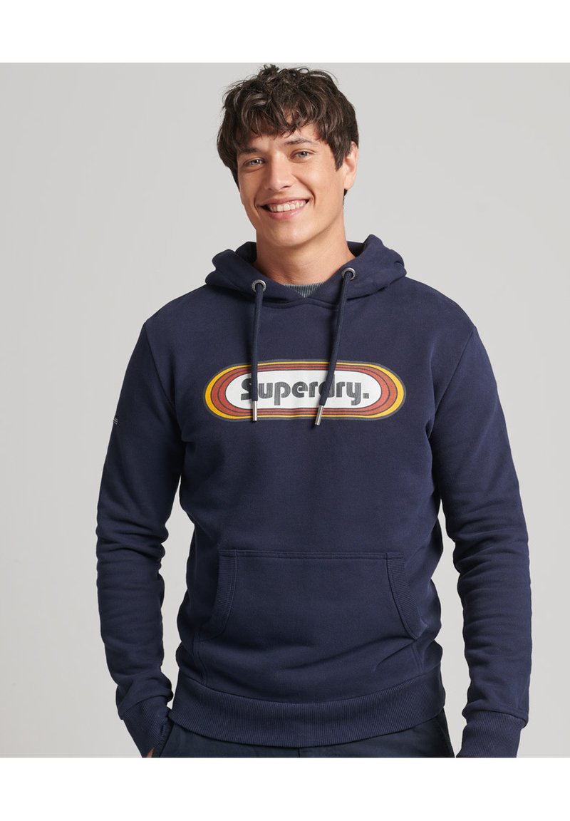 Superdry & Co Jersey con capucha - nautical navy
