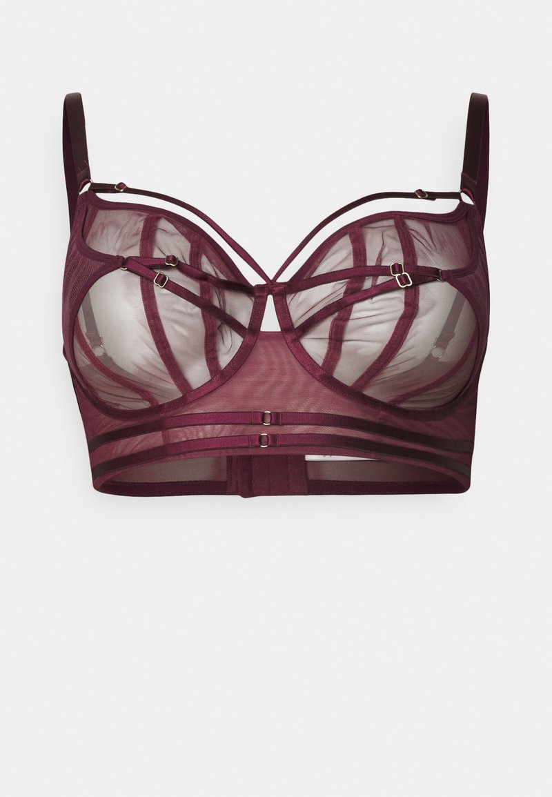 Playful Promises EDDIE WINE CROSSOVER Bügel BH wine/bordeaux