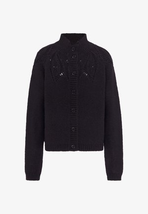 DreiMaster, DREIMASTER CARDIGAN - Strickjacke - black
