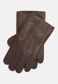 INSULATED SHEEPSKIN TOUCH SCREEN GLOVES - Guanti - dark brown