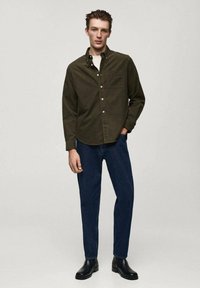 Mango Košeľa - khaki