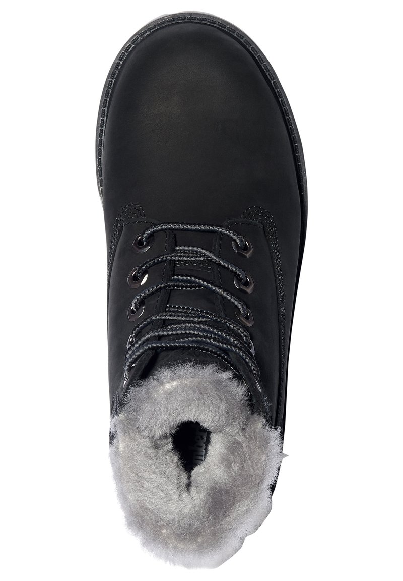 Timberland - 6 INCH PREMIUM WP SHEARLING - Zimní obuv - black nubuck, Zvětšit