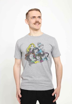 Henry Tiger DISNEY PRINCESSES PRINCESS CHILLIN UNISEX - T-shirt z nadrukiem
