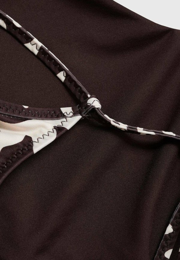 BEDRUKT  - Swimsuit - chocoladebruin3