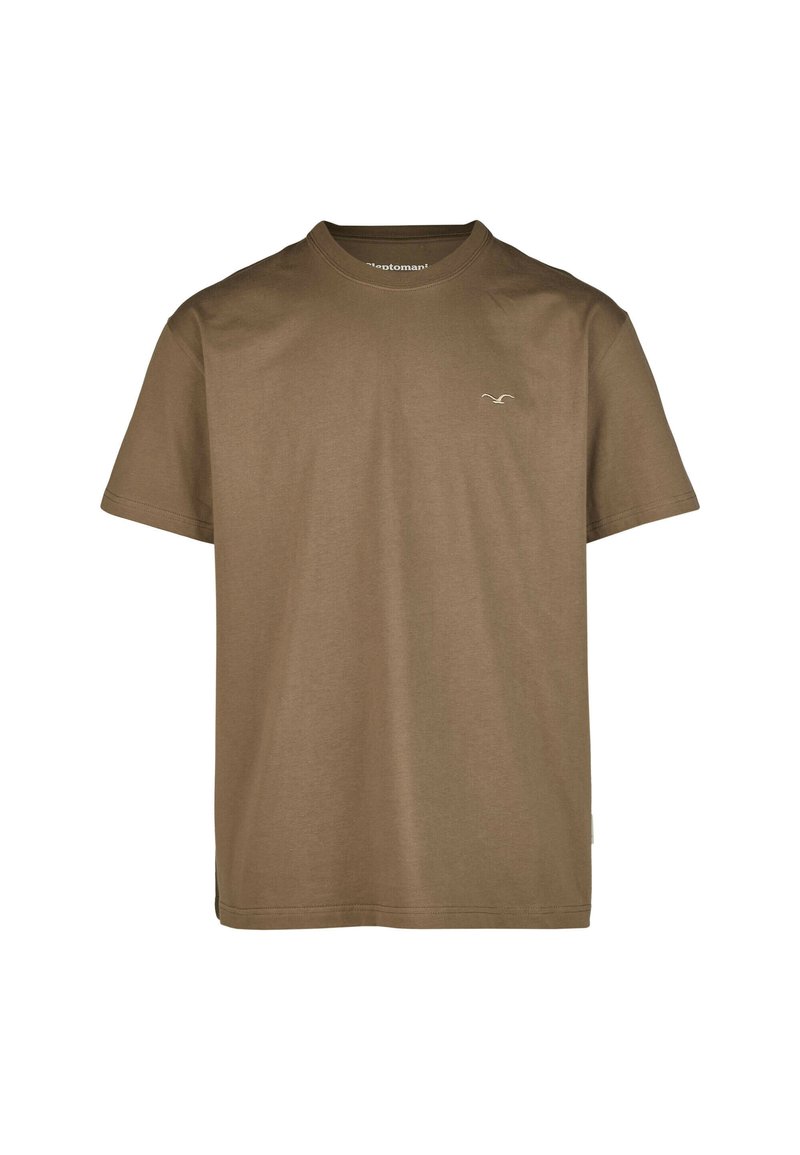 Cleptomanicx LIGULL BOXY 2 - T-Shirt basic - shitake