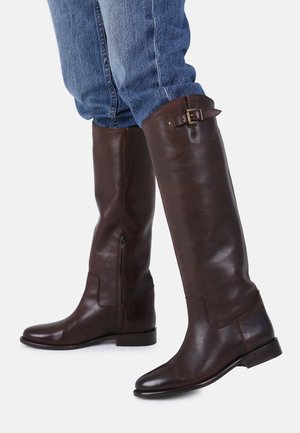 LISE - Boots - coffee bean