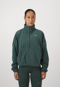 Nike Performance ONE  - Suéter de forro polar - vintage green/white