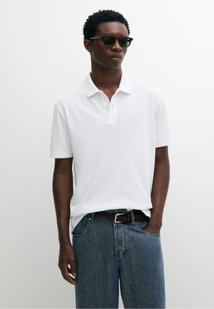 Massimo Dutti, Poloshirts - white